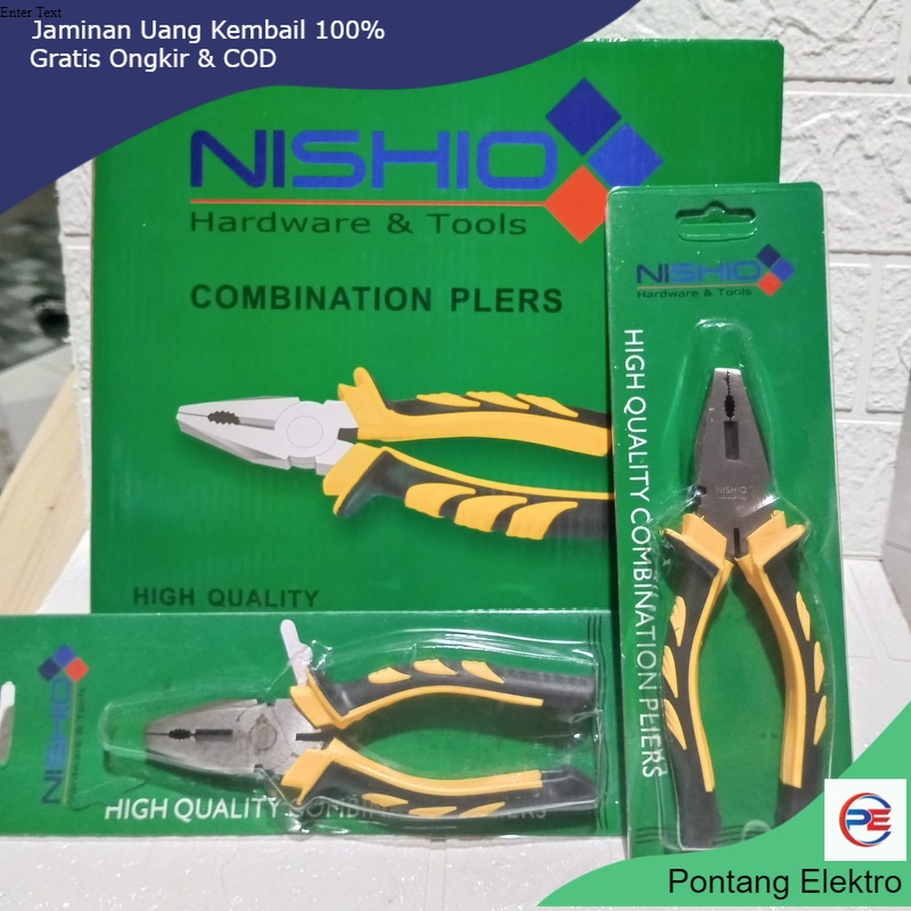 

Tang Kombinasi 7 inch / Lineman Combination Piler 7 inch gegep COD By Pontang Elektro