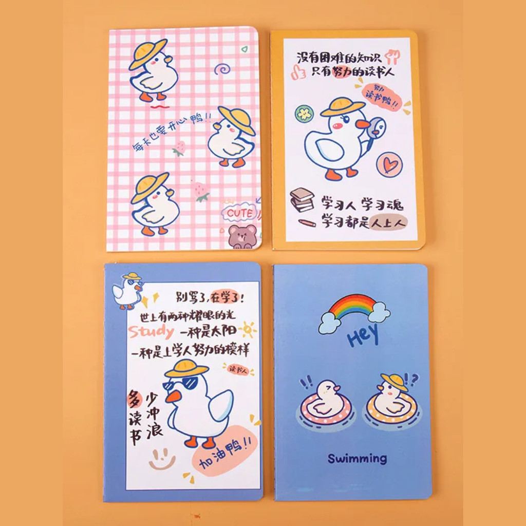 

Buku Tulis Notebook A5 Buku Tulis Catatan Sekolah Karakter 30 Lembar - Bebek