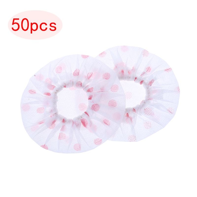50Pair/ 10Pair Disposable Non-woven Microphone Cover Removal Windscreen Protective Mic Cap Pad for K