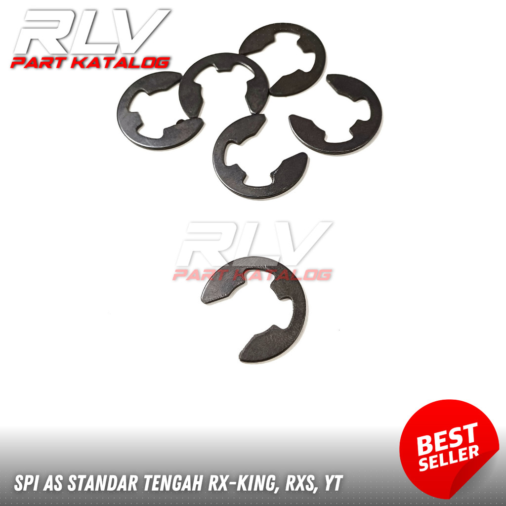 SNAPRING M12 TYPE E | RING E | SPI PEDAL ENGKOL RX-KING | KLIP PENGUNCI AS STANDAR TENGAH RXK RX KIN