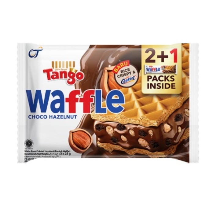 

Tango Waffle Choco Hazelnut 2 + 1 Pack 75 Gram