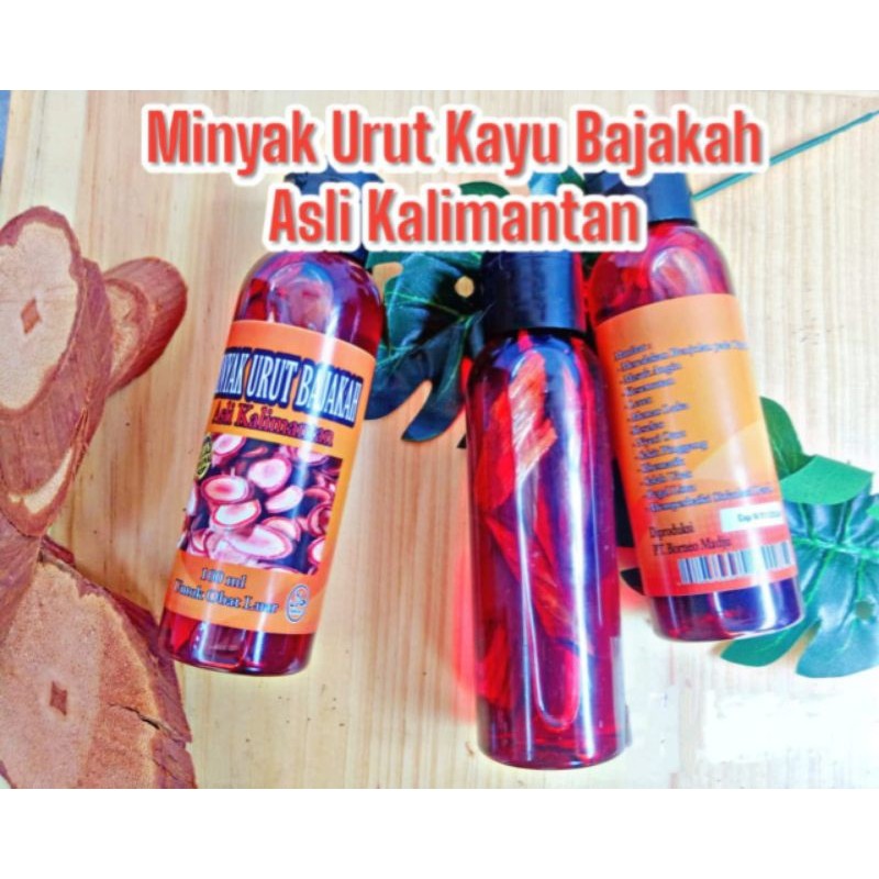 Minyak Urut | Pijat | Kayu Bajakah Asli Kalimantan 100 ml | Minyak Urut Bajakah Kalimantan