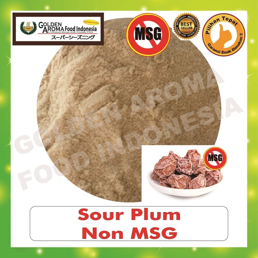 

Bubuk Tabur Rasa sour plum Non MSG 500gr Bumbu Masak Serbaguna Murah Halal 1/2Kg Seasoning Powder