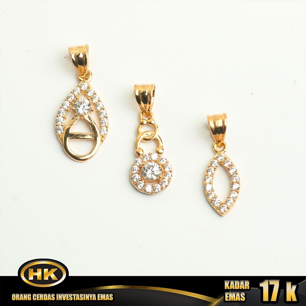 HK Mustika Gold - Liontin Emas 17K - Type 89