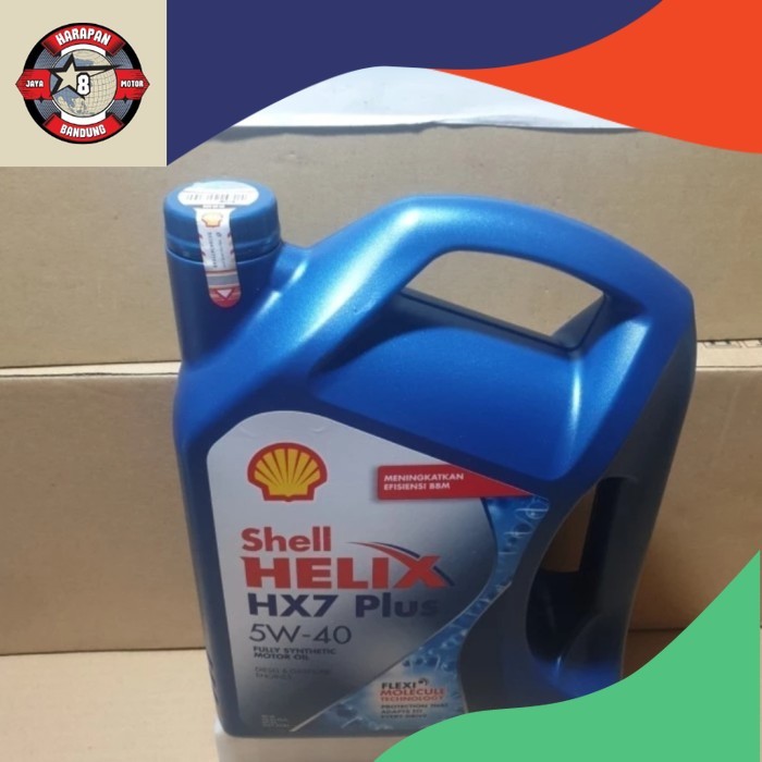 OLI SHELL HX7 PLUS 5W-40 4 LITER