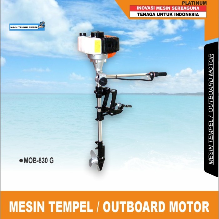 Mesin Tempel Perahu Matsumoto MOB-830G 3hp 2tak