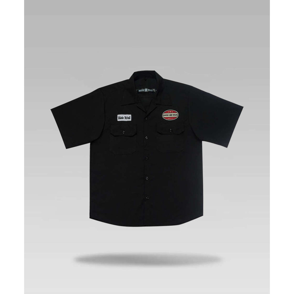 Riders and Rules - RR Signature Workshirt Kemeja Engineer