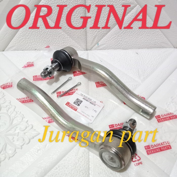 Tie rod end Daihatsu Xenia 1000cc 1.0cc original japan harga 1set 2pcs