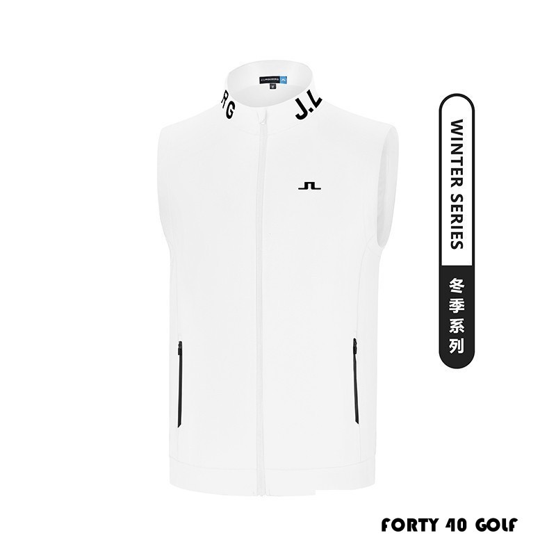 J  Jaket Golf Pria Jaket Olahraga Luar Ruangan Penahan Angin Bisnis Kelas Atas Modis Tahan Air Anti 