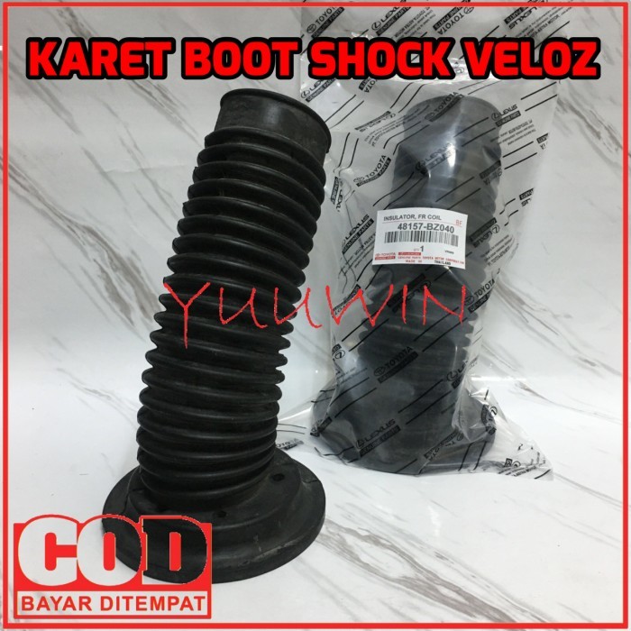 BOOT SHOCK DEPAN VELOZ - KARET BOOT SHOCKBEAKER ALL NEW AVANZA XENIA