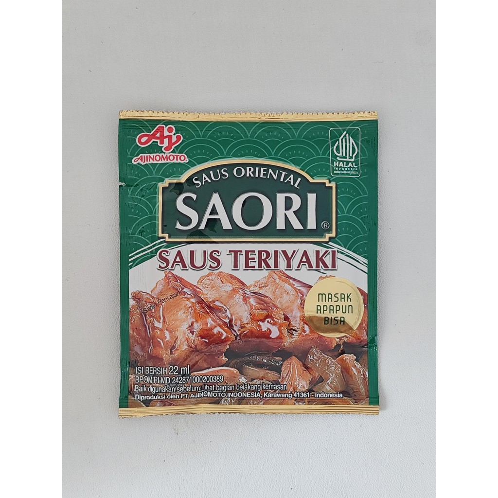 

Saori Saus Teriyaki Sachet 22 ml