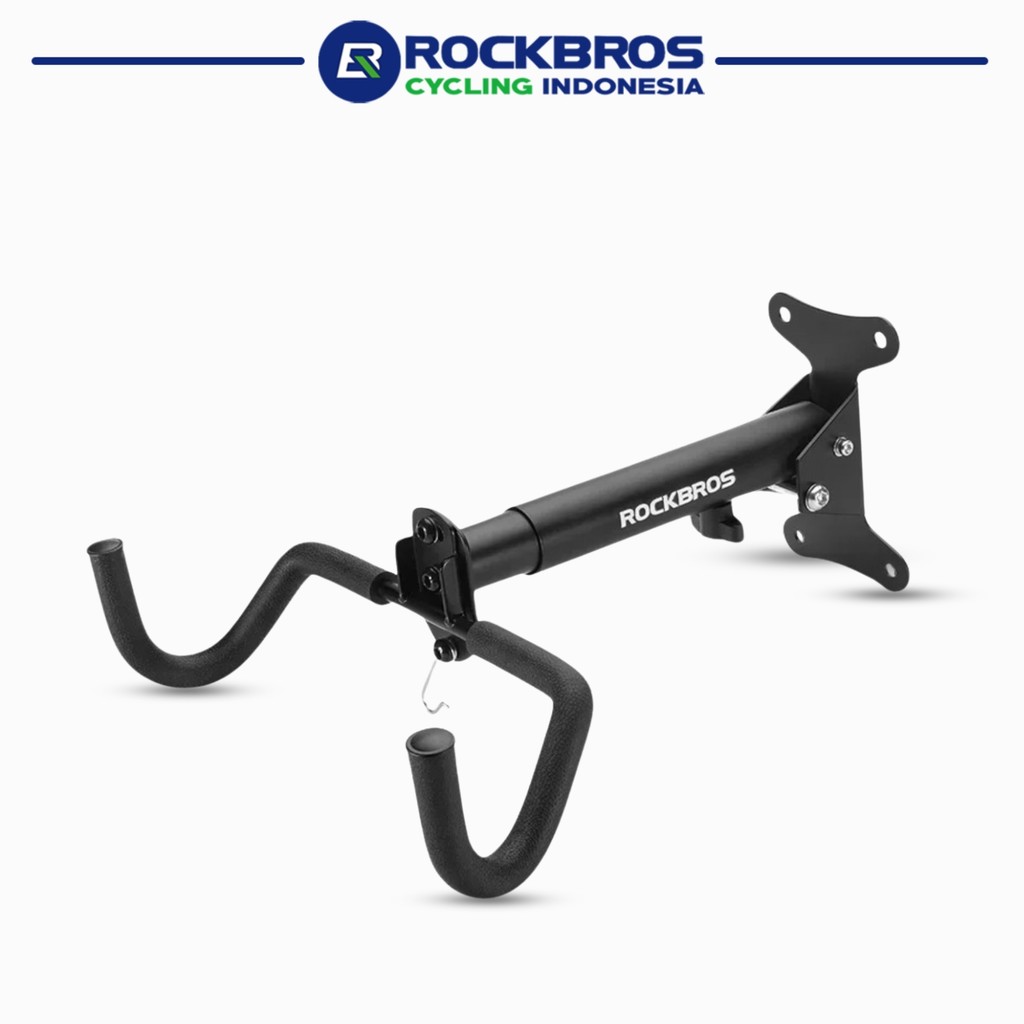 Rci Rockbros BN-W045 27210016 Rak Gantung Sepeda Dinding Horizontal Wall Hanger Bike Retractable