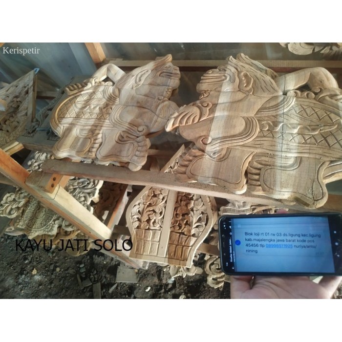 

blawong sear atau gunungan ukir alus Antikan KJS72 antik terlaris