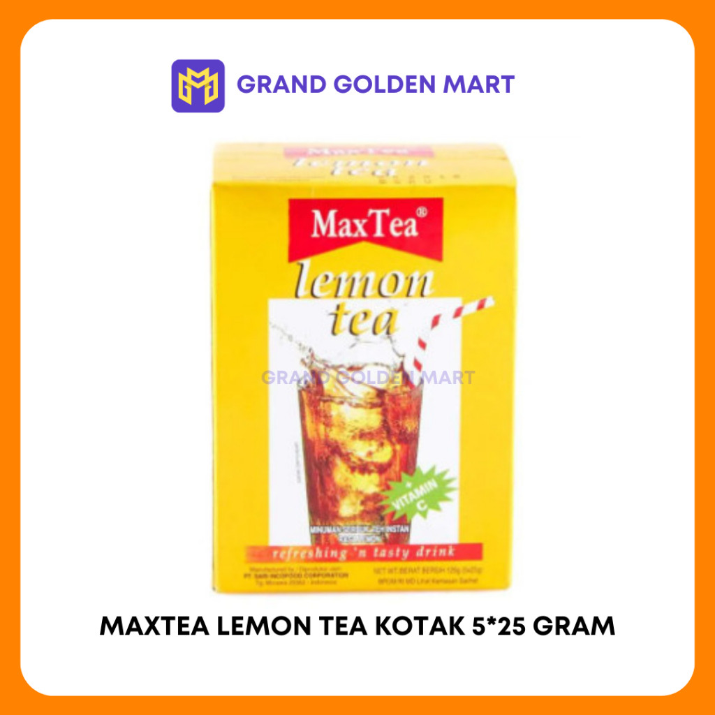 

MaxTea Lemon Tea Kotak 5*25 gram