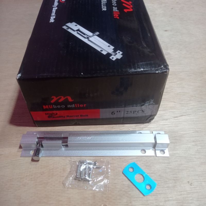 MULLER GRENDEL PINTU / KUNCI SLOT PINTU 6" KWALITAS BAGUS