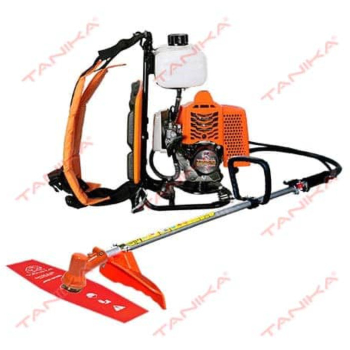 Mesin Potong Rumput TANIKA Tipe TNK 328 TURBO Brush Cutter 2 Tak TANIKA Babat Rumput