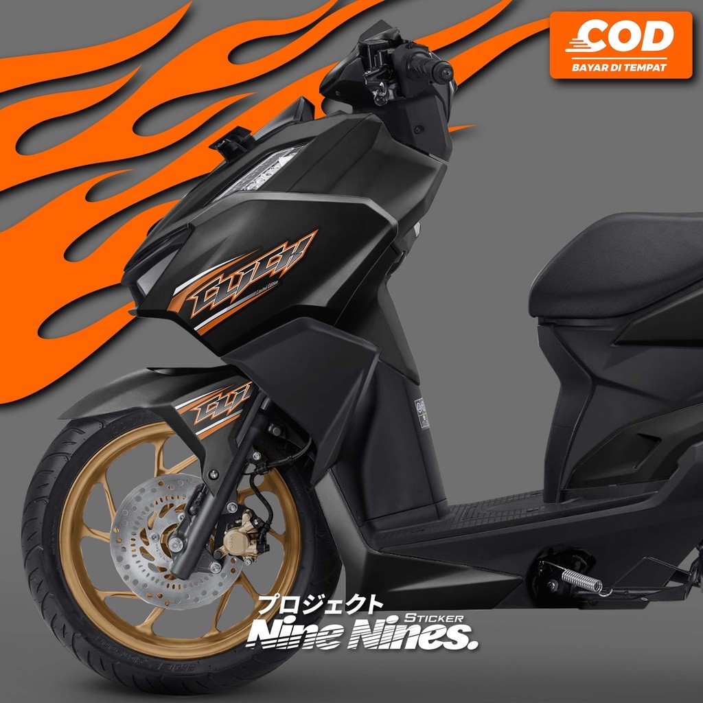 Striping Vario 160 Stiker vario 160 Cutting Sticker Vario 160 2022 - Aksesoris Motor Stiker