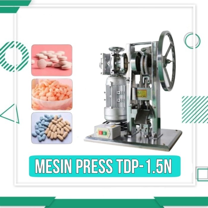 TDP-1.5N tablet press machine alat cetak tablet milk candy TDP-1,5N