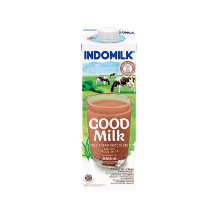 

Indomilk Susu Cair Uht Chocolate 950Ml