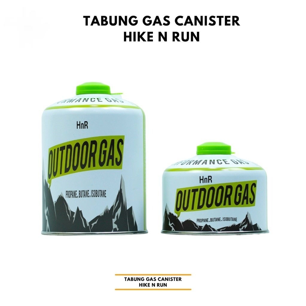 Tabung Gas Canister 230 dan 450 Gram Hike n Run  Kaleng Gas Cartridge canister tabung gas ultralight