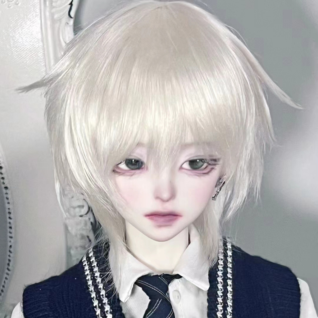 New 1/4 BJD Doll Boy Head With Body No Makeup Resin 1/4 BJD Doll Boy NudeDoll Ball Jointed Dolls Wit