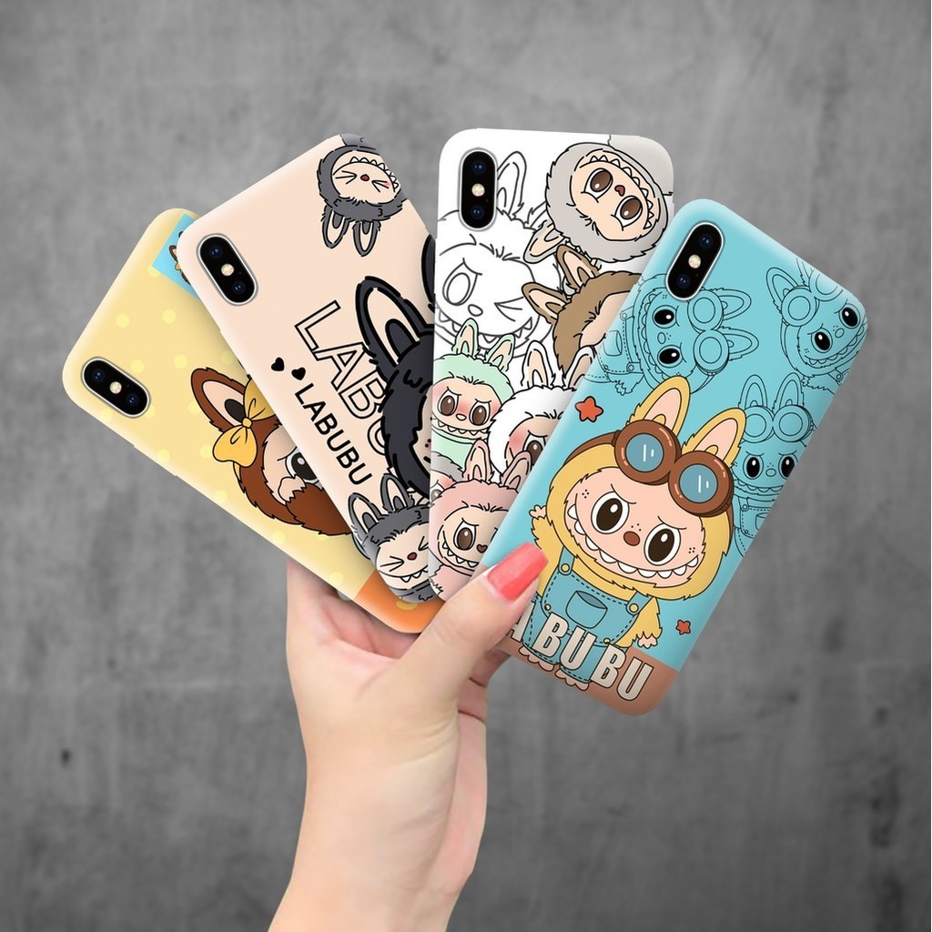 LABUBU COLORFUL HARDCASE FULLPRINT nokia 3 5 6 6.1 plus 5.1 one plus 5t moto m lg g5 g6 v30 k8 g7 g3