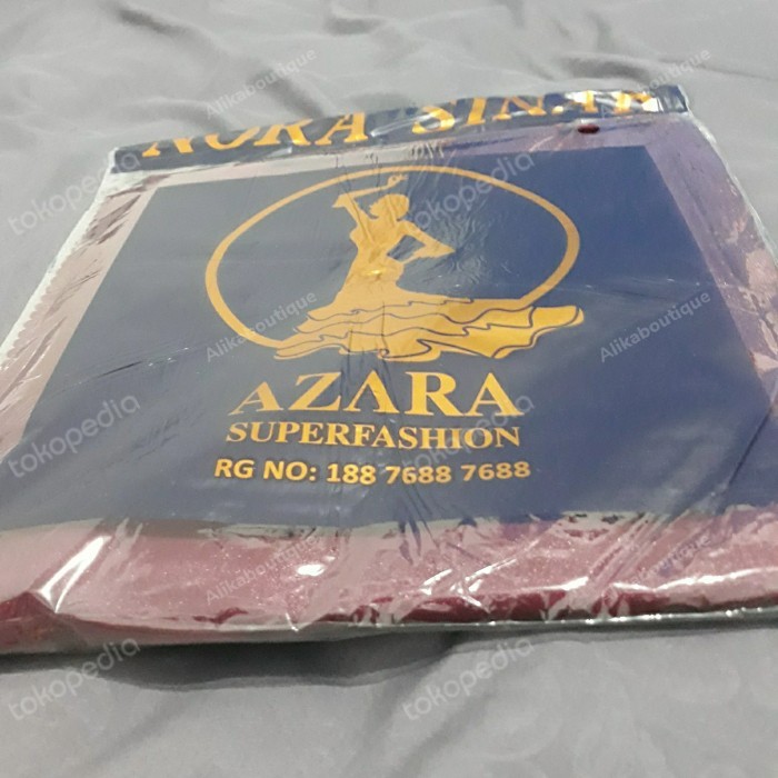✨TERLARIS✨ -Hijab Azara Nora Sinar KerudungJilbab SegiEmpat Super Fashion - Maroon - Maron