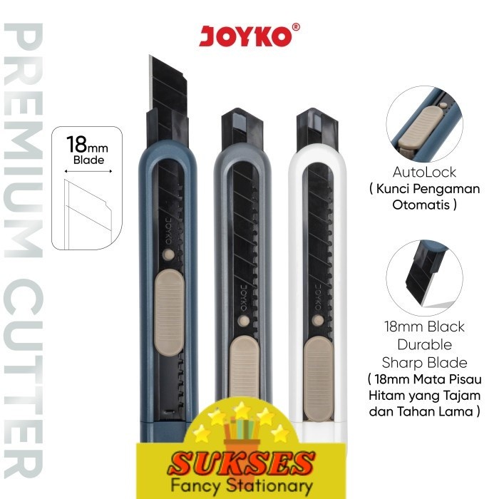 

Cutter Pisau Pemotong Premium Joyko CU-0513