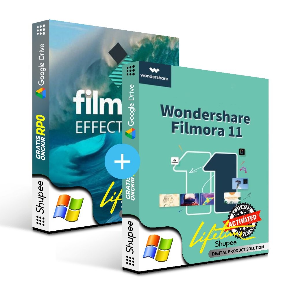 Giveaway - Filmora 11 + Filmora Effect Pack Full Version