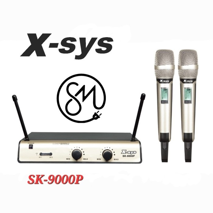Microphone Wireless X-SYS SK-9000P mic