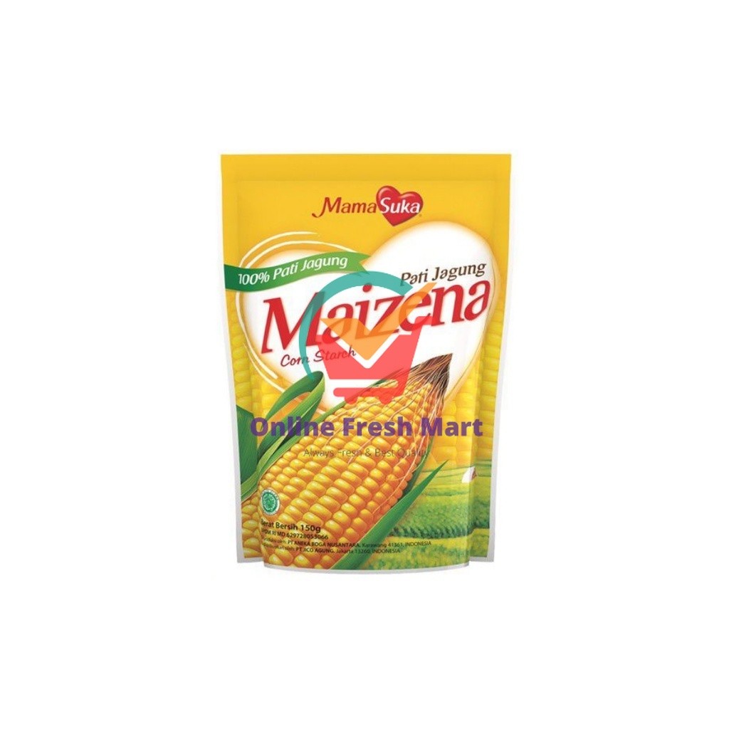 

Tepung Maizena / Corn Starch / Pati Jagung Mamasuka 150g - Online Fresh Mart Denpasar