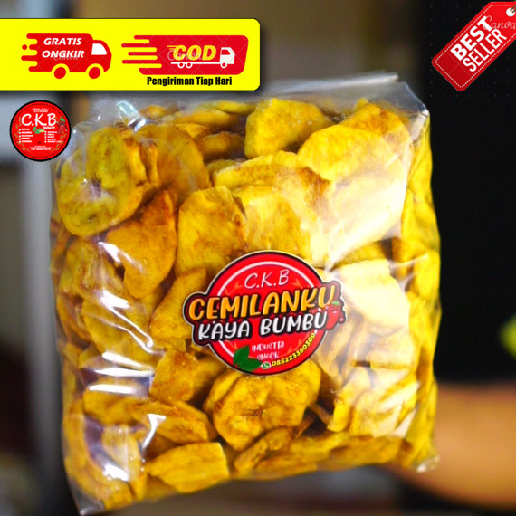 

500GR Keripik Pisang Premium Varian Rasa Asin Guruih dan Rasa Manis