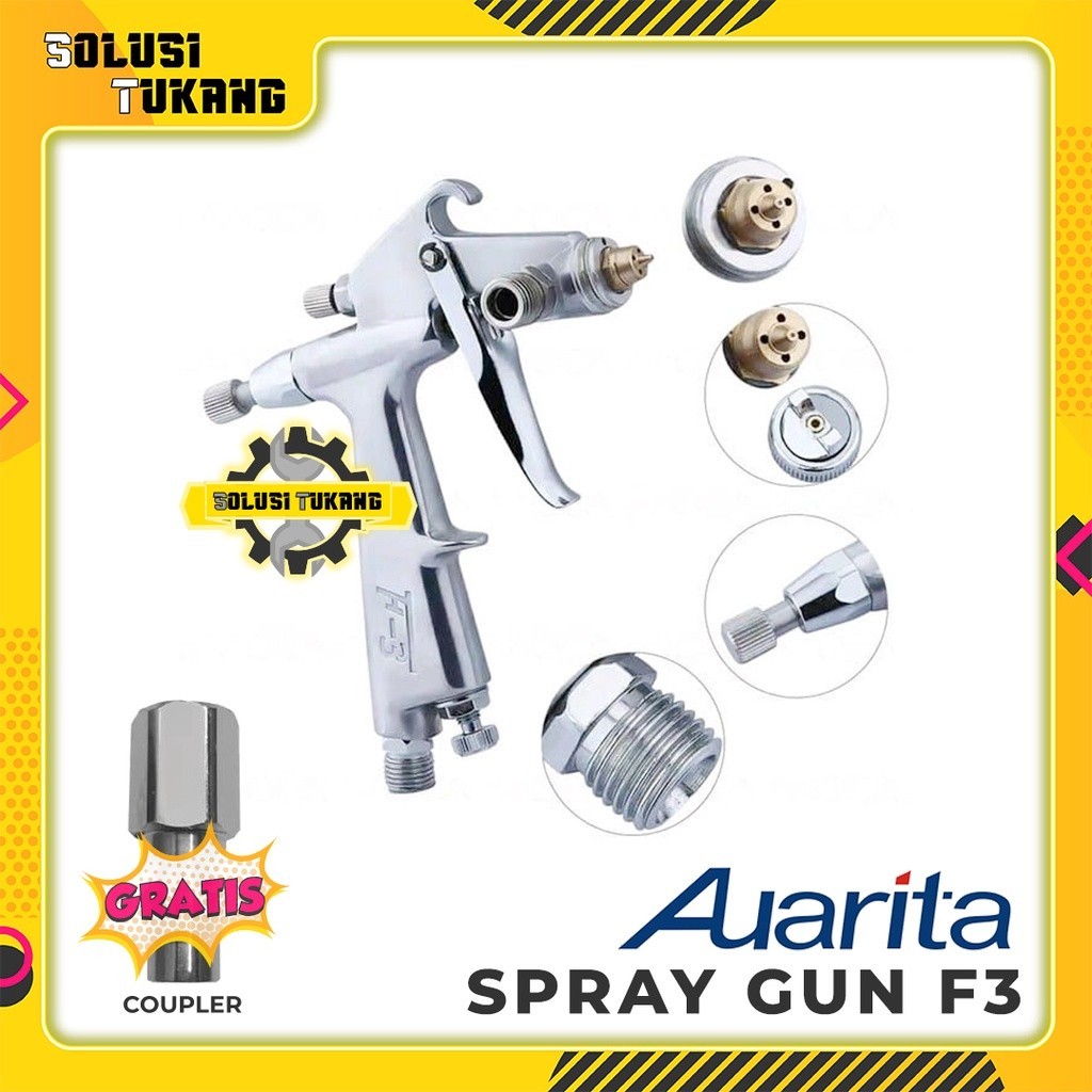 Alat Cat Semprot F3 Spray gun Mini F-3 AUARITA