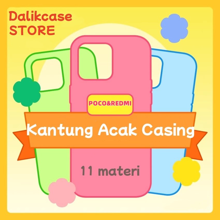 case poco case hp xiaomi 13t  redmi 13c  note 13 pro 5g Buta Casing Ponsel Casing Kartu Sampul Pelin