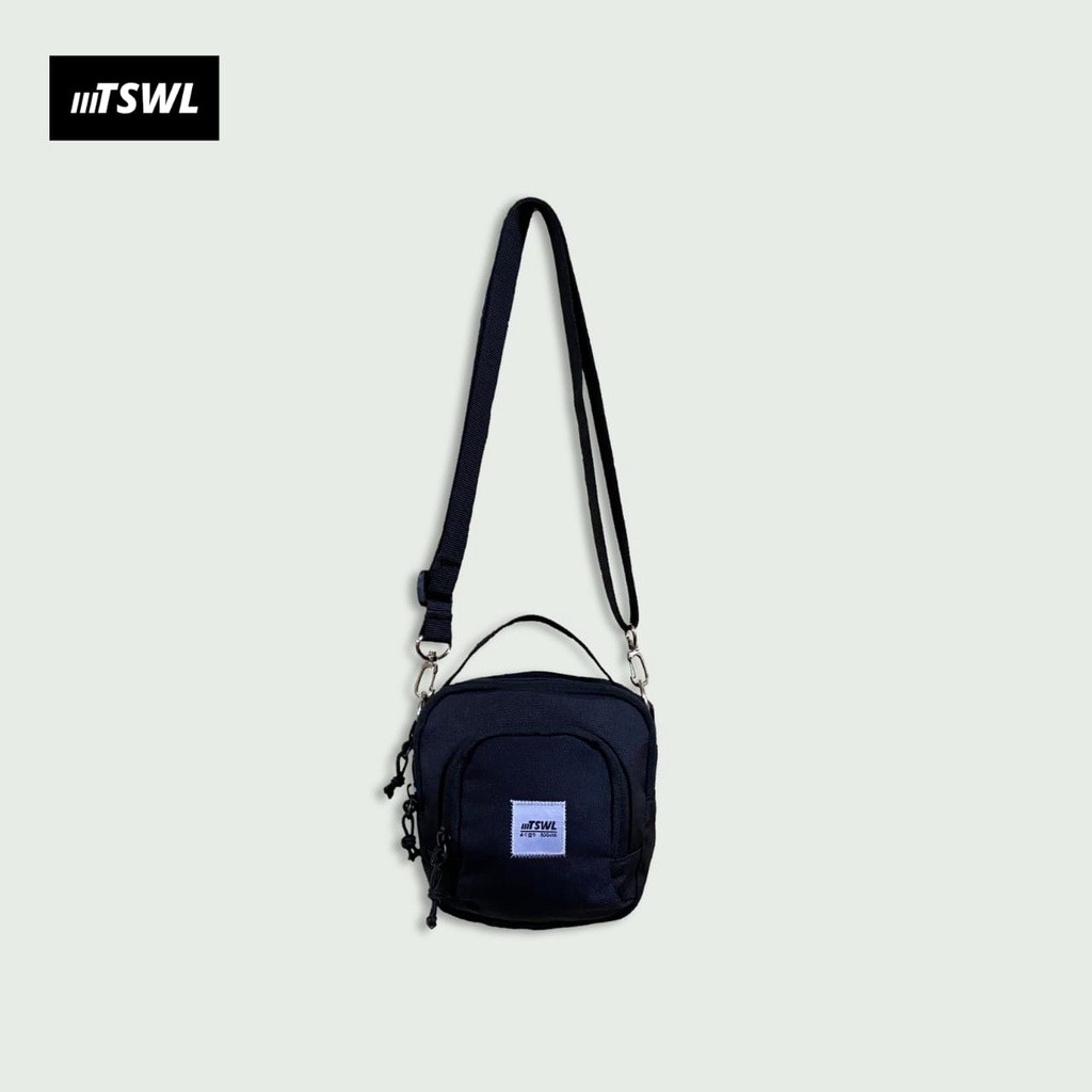 PROMO Tas selempang sling bag mini pria wanita cowok unisex sling bouch mateswell SLB01