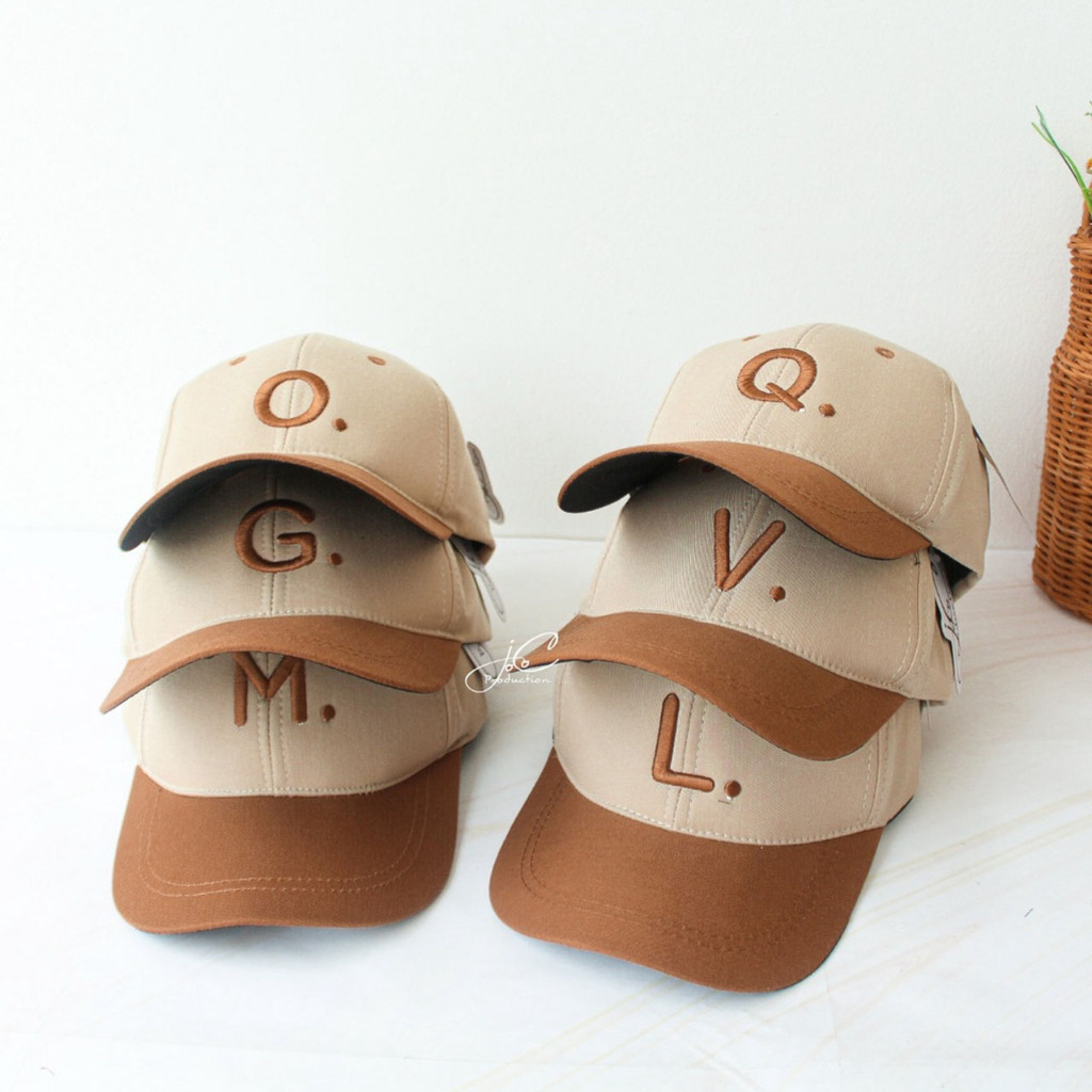 Topi Anak Inisial Topi Baseball Anak Huruf A B C D E F G H I J K L M N O P Q R S T U V W X Y Z Topi 