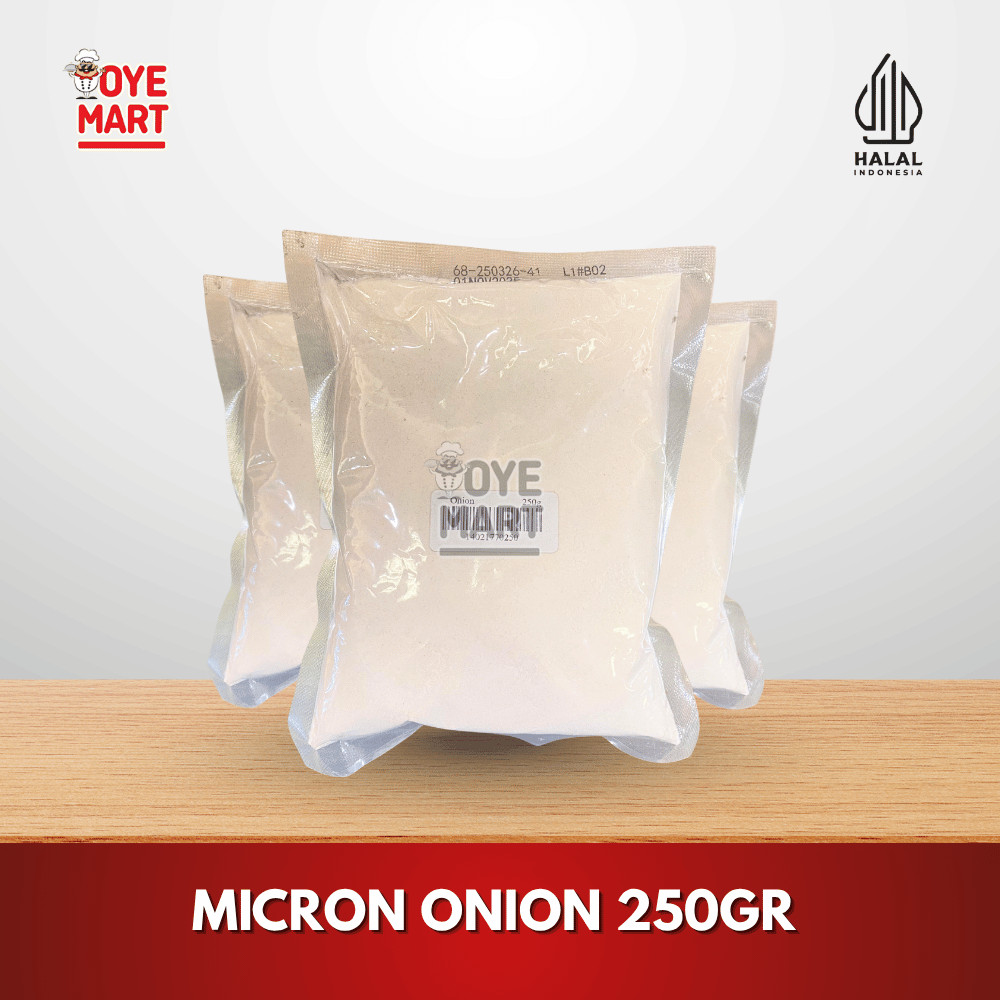 

MICRON ONION 250GR/BAWANG BOMBAI BUBUK