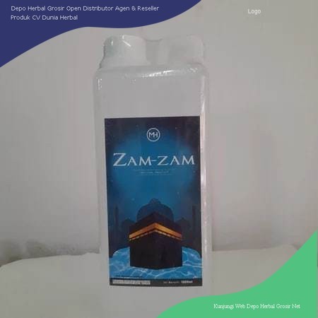 

Air Zamzam zam zam 50ml 500ml 1000ml dan 5liter Ready Di Depo Herbal Grosir