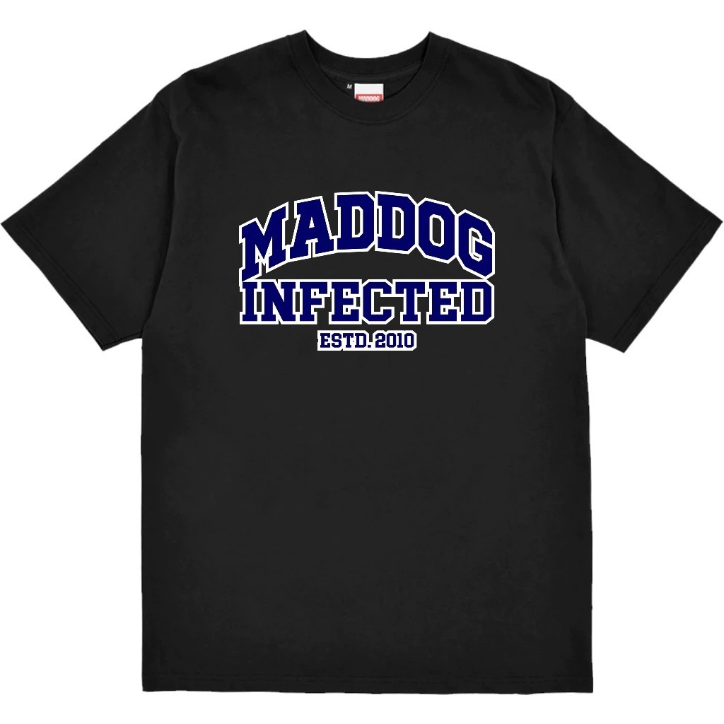 【COD】 Maddog Infected - Kaos - HOMERUN Black | Kaos Pria Wanita Unisex Hitam T-shirt Distro Official