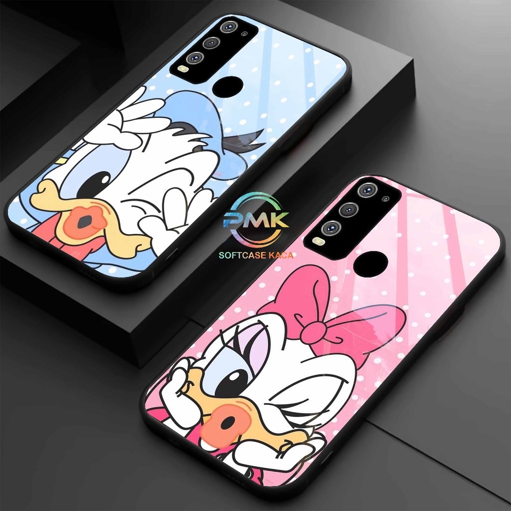 SOFTCASE GLASS KILAU KACA VIVO  Y30 CASE KACA VIVO Y30 PMK