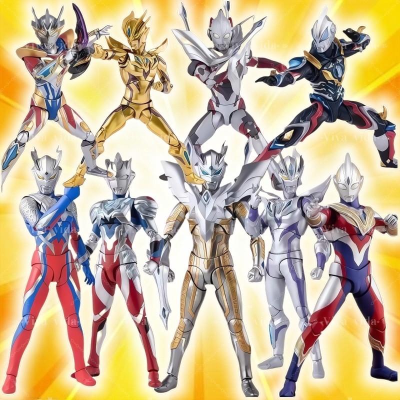 Viva Figure Ultraman Tiga Trigger Decker figuarts SHF Ultramen Spark Circle Arms