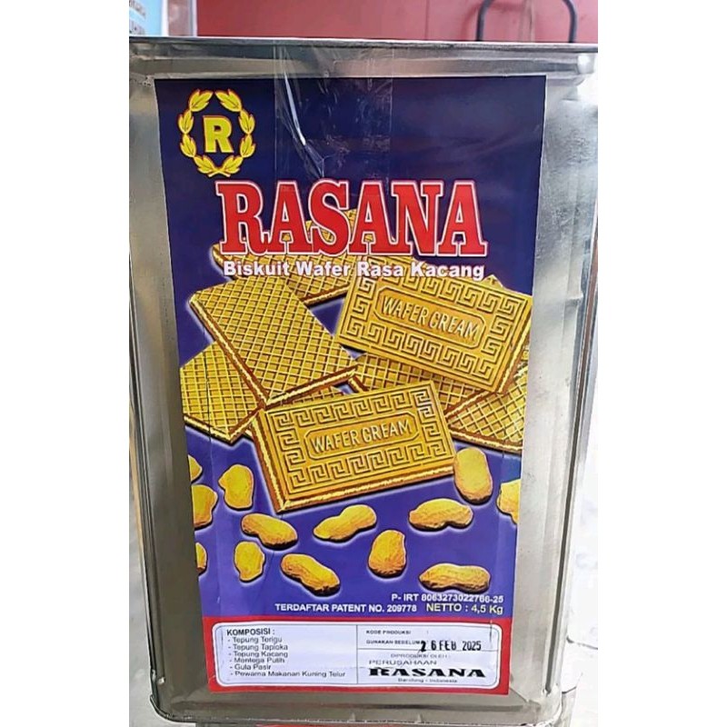 

Wafer Rasa Kacang 4,5kg