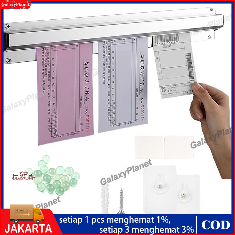 

60CM/100CM RECEIPT HOLDER / PENJEPIT KERTAS BON BILL/ CAPITAN NOTA STAINLESSCO