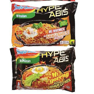 

#INDOFOOD INDOMIE HYPE ABIS 85g