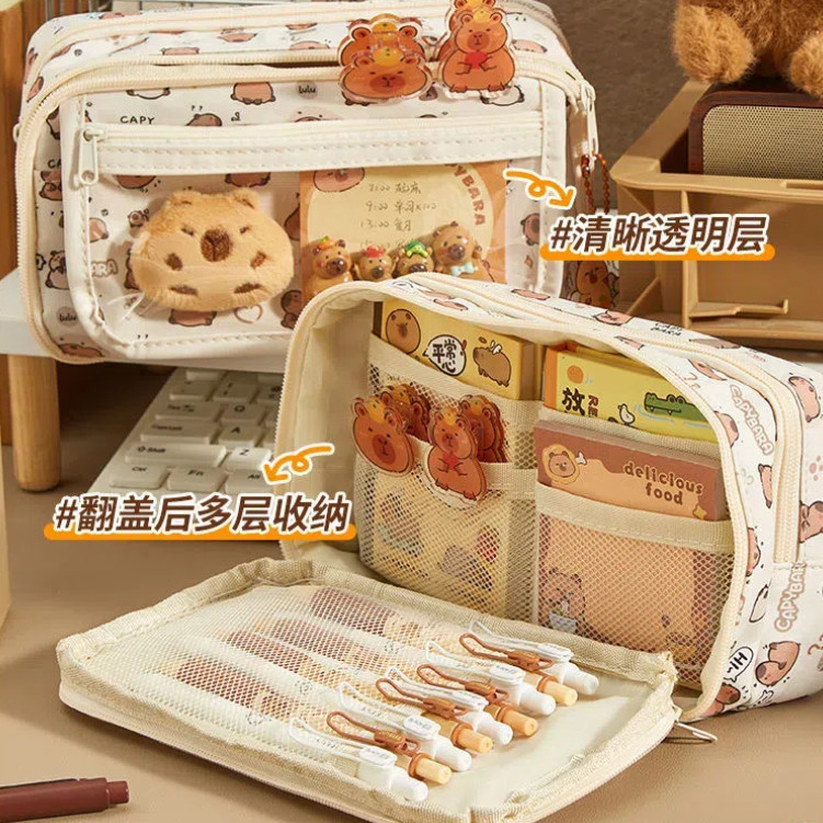

JAMIN MURAH !!!ZADA Tempat Alat Tulis Kotak Pensil Aesthetic Tas Pena Capybara Tempat Pencil Tas Pensil Kapasitas Besar(BISA LANGSUNG ORDER)