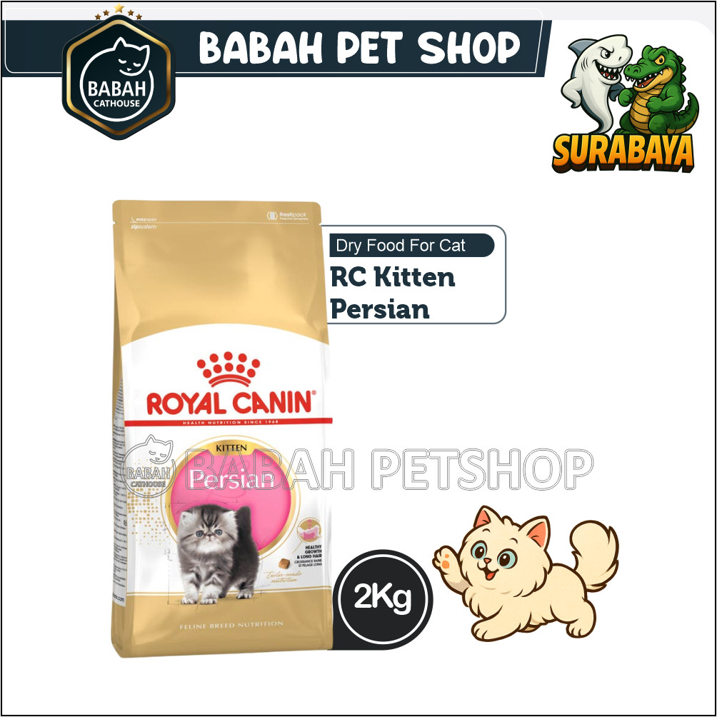 2kg ROYAL CANIN KITTEN PERSIAN cat food rc makanan anak kucing persia untuk bayi anakan persi ras hi