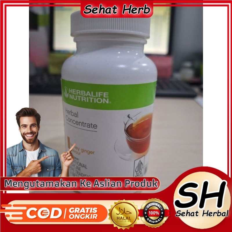 (PRELOVED) HERBALIFE HERBAL CONCENTRATE / THERMO HONEY GINGER HERBALIFE teh pelangsing penurun berat