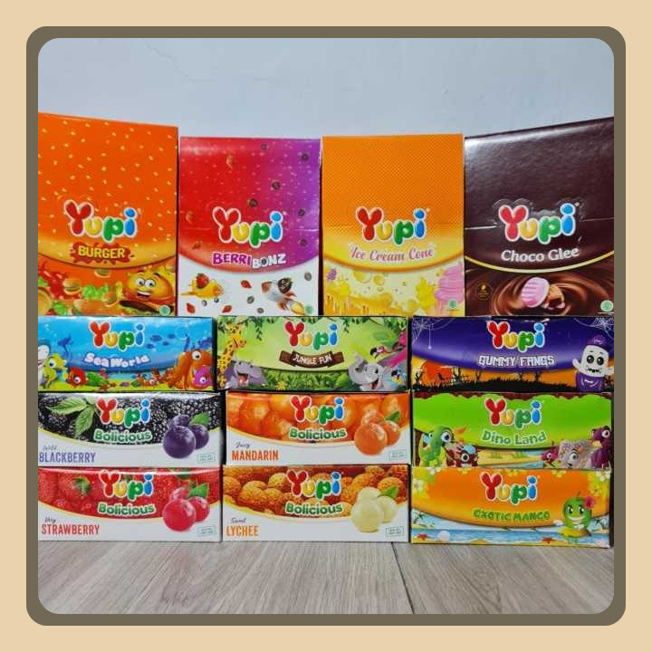 

{ Perbox } - YUPI Permen Jelly All Varian Rasa