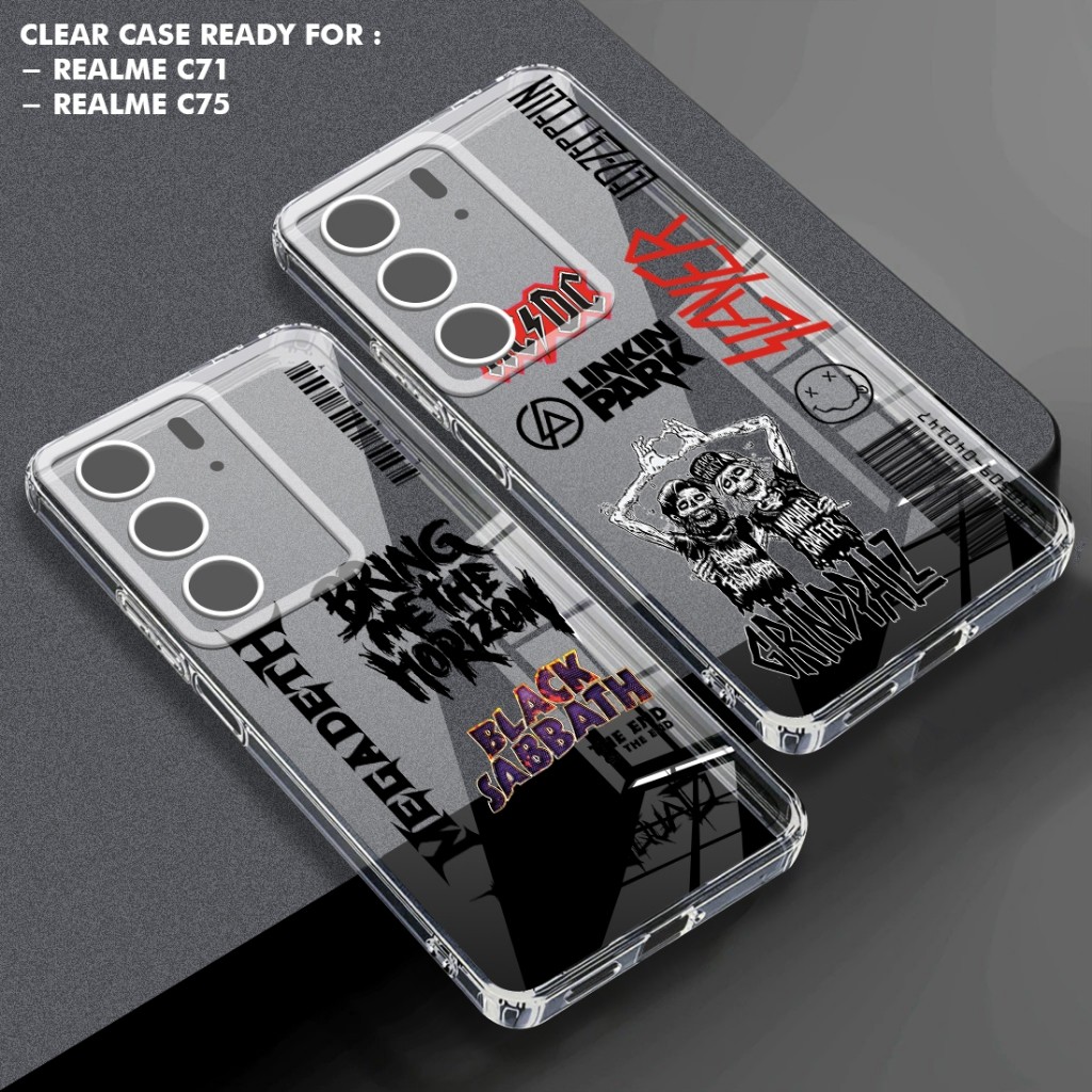 Sizora Case Hp Bening Ready For Realme C71 Realme C75 Casing Hp GAMBAR METAL - MT11