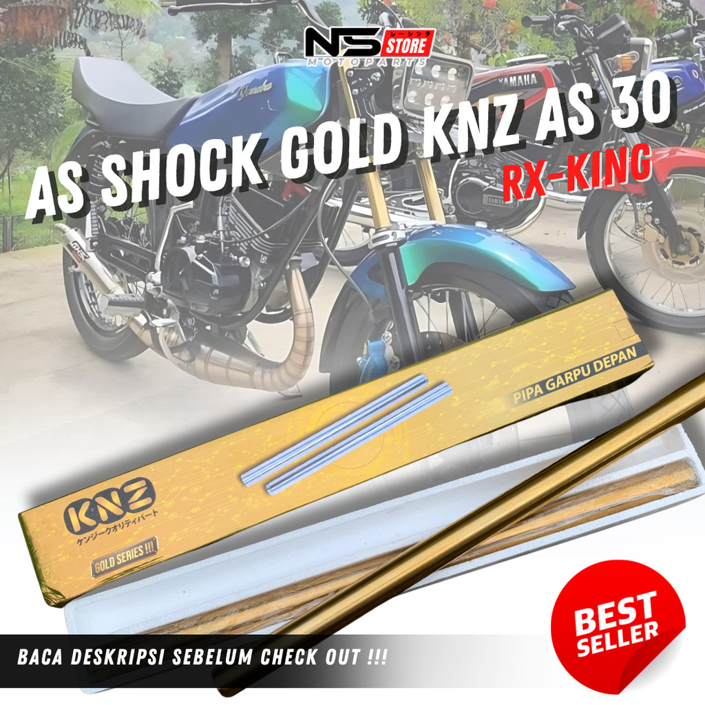 AS SHOCK RX KING GOLD KNZ AS SHOCK DEPAN RX KING GOLD KNZ